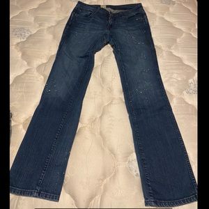 Men’s Volcom Geoff Rowley paint splatter jeans